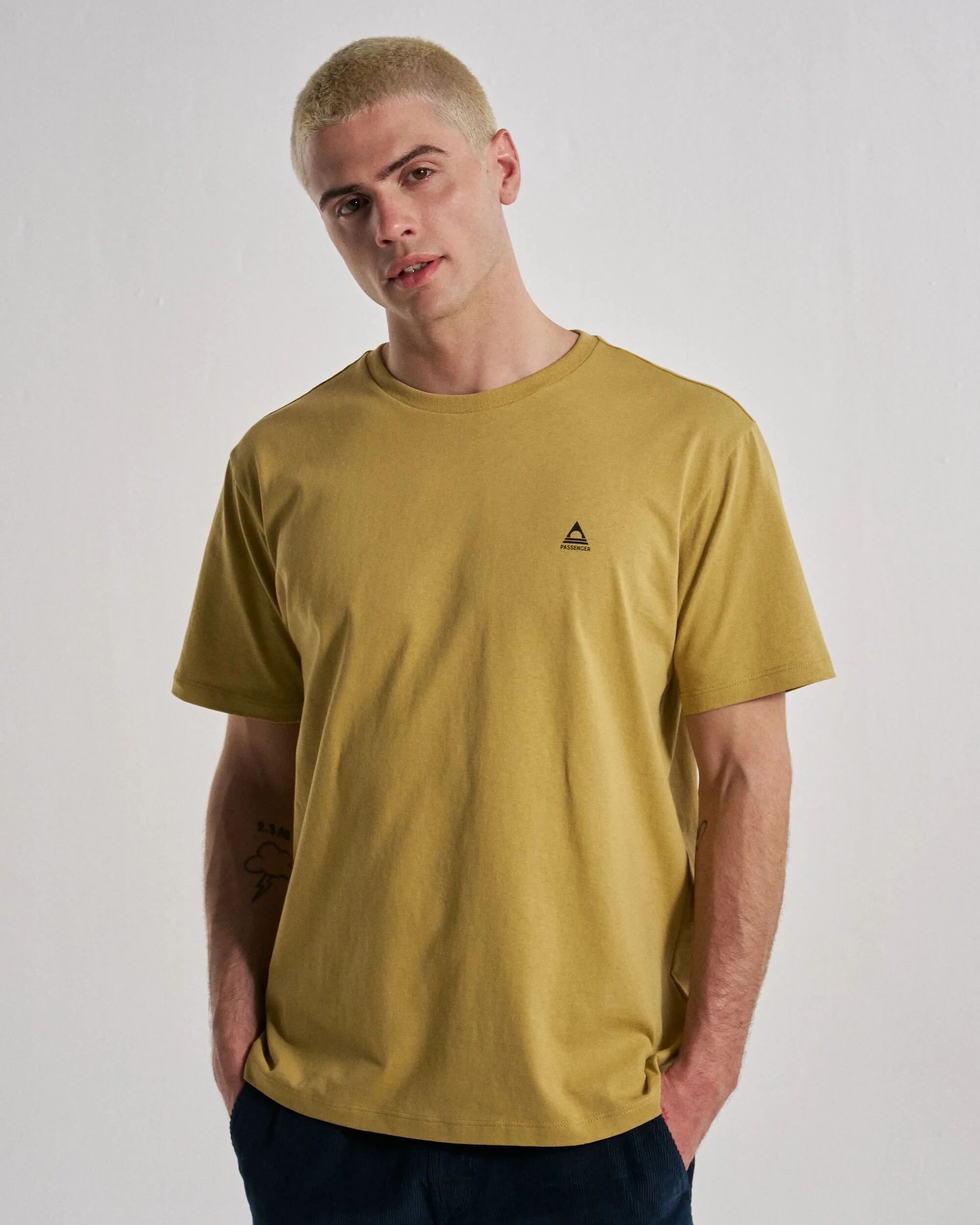 Classic Logo T-Shirt - Warm Beige